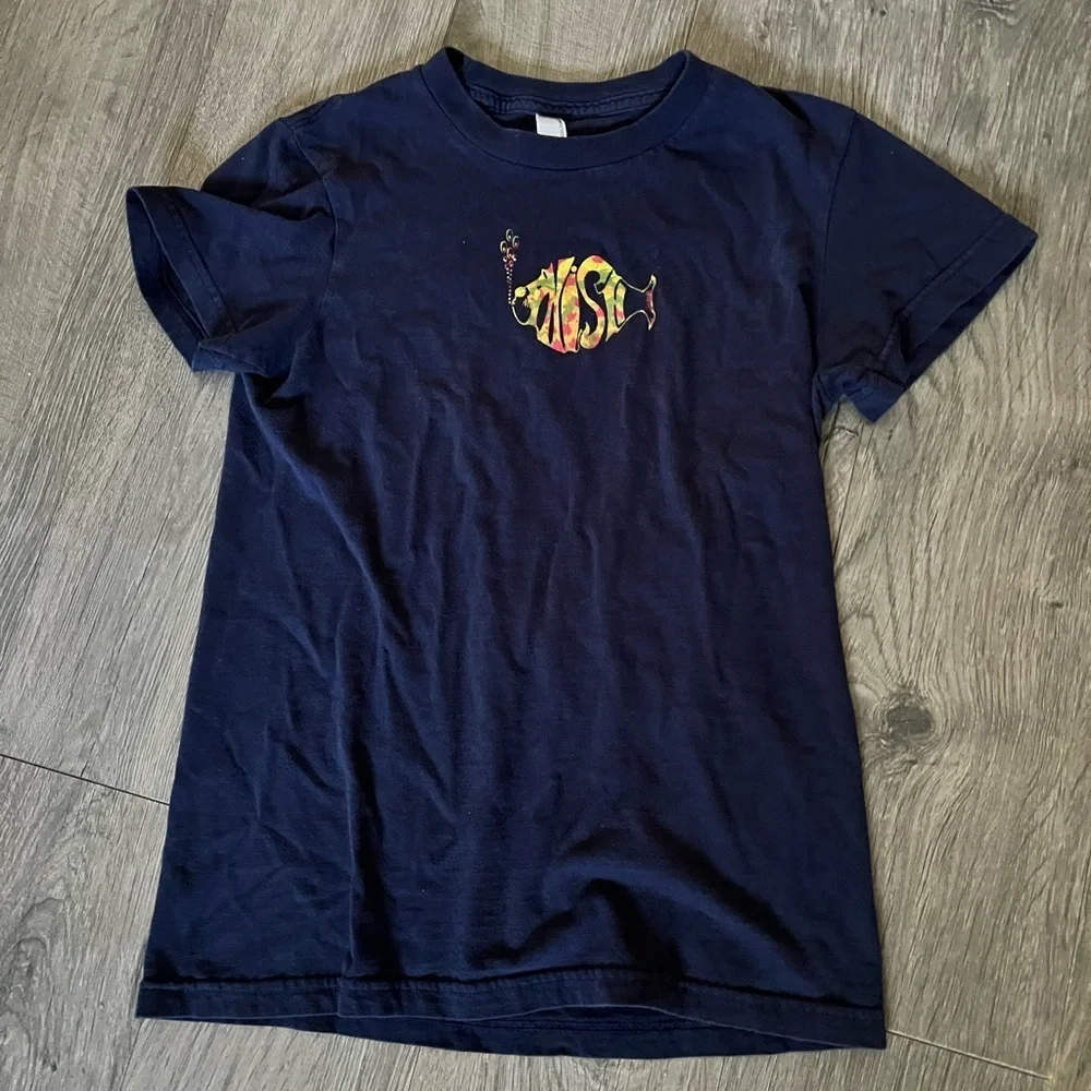 Phish Fall Tour 2009 Concert T-Shirt Navy Blue Small/Youth Medium Vintage womens
